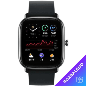 Amazfit GTS 2 mini Midnight Black-ROZBALENO/Záruka 12 měsíců 