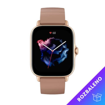 Amazfit GTS 3 Rose - ROZBALENO/ Záruka 12 měsíců 