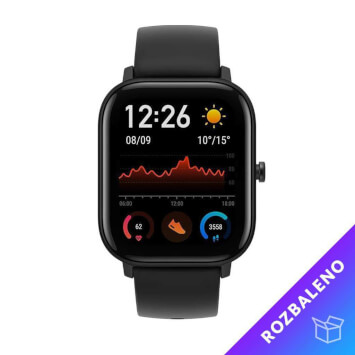Amazfit GTS Black ROZBALENO/ Záruka 12 měsíců 