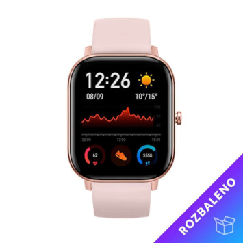 Amazfit GTS Pink-ROZBALENO/ Záruka 12 měsíců 