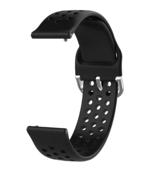 Amazfit Silikonový řemínek 20 mm (černá) 