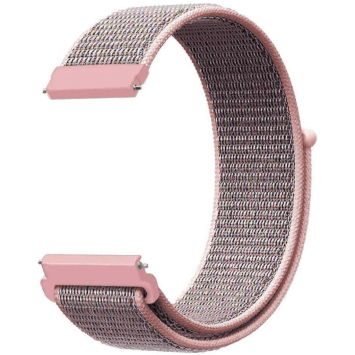 Lenuo originální nylonový strap 22 mm světle růžová 