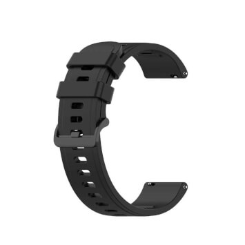 Lenuo univerzální silicone strap 22 mm (černá) 