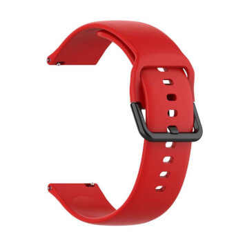 Lenuo univerzální silikon strap 20 mm (červená) 