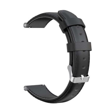Xiaomi univerzální kožený strap 20 mm (černá) 