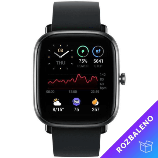 Amazfit GTS 2 mini Midnight Black-ROZBALENO/Záruka 12 měsíců 
