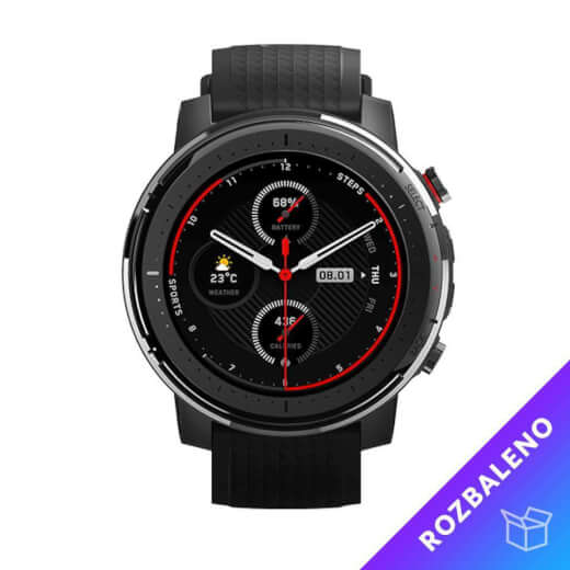Amazfit Stratos 3 - ROZBALENO/ Záruka 12 měsíců 