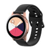 Lenuo univerzální silikon strap 20 mm (černá) 